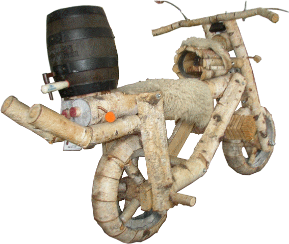 Holzmotorrad